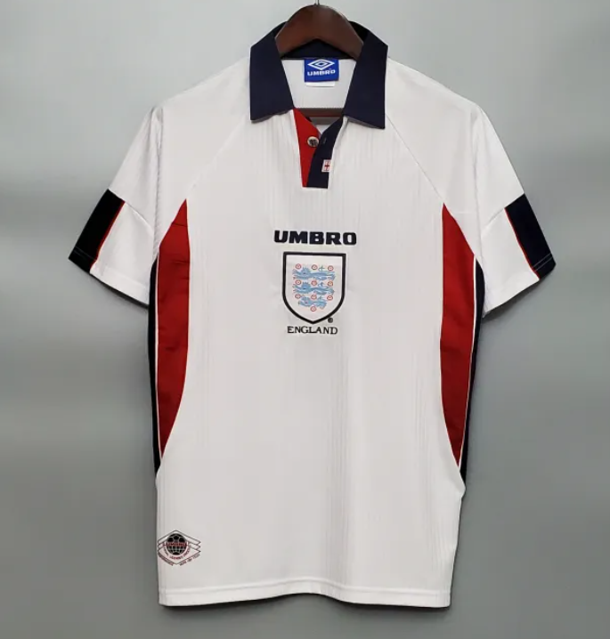 England Retro Home Jersey 1998