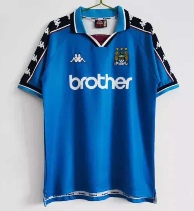 Manchester City Home Retro Jersey 1997/99