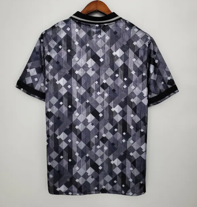 England 1990 Black Out Retro Jersey