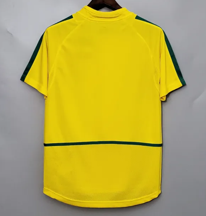 Brazil Home Retro Jersey 2002