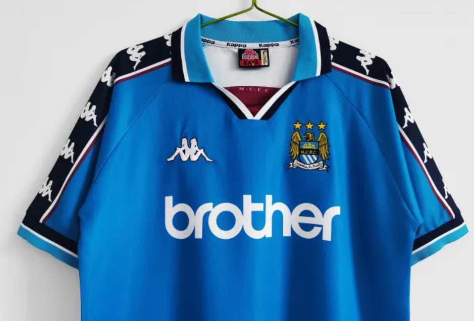 Manchester City Home Retro Jersey 1997/99
