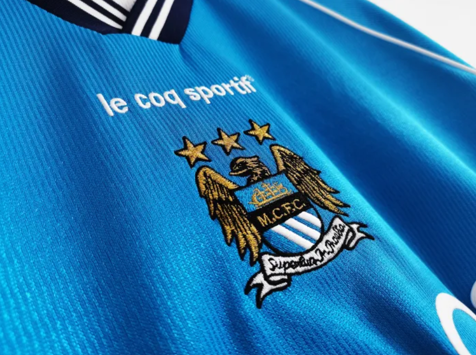 Manchester City Home Retro Jersey 99/01
