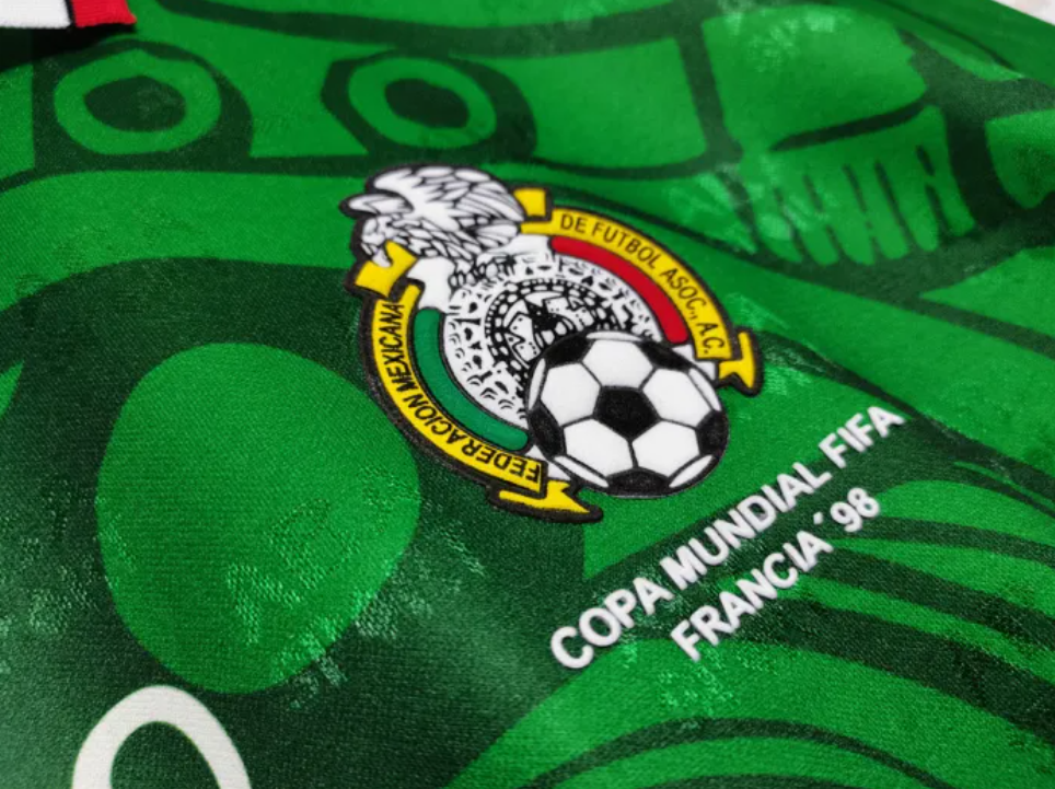 Mexico Home Retro Jersey 1998.