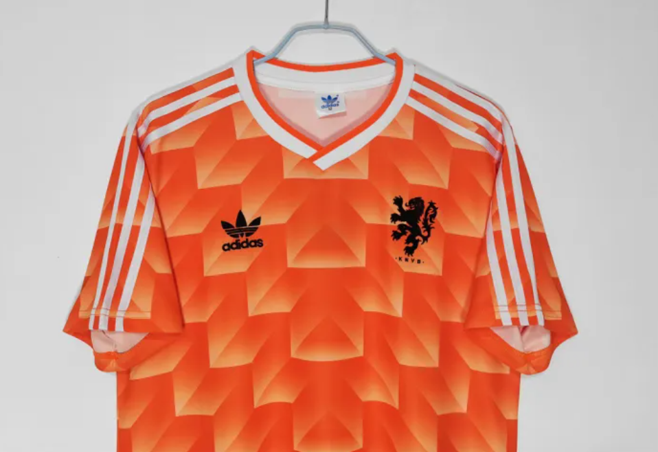 Netherlands Home Retro Jersey 1988.