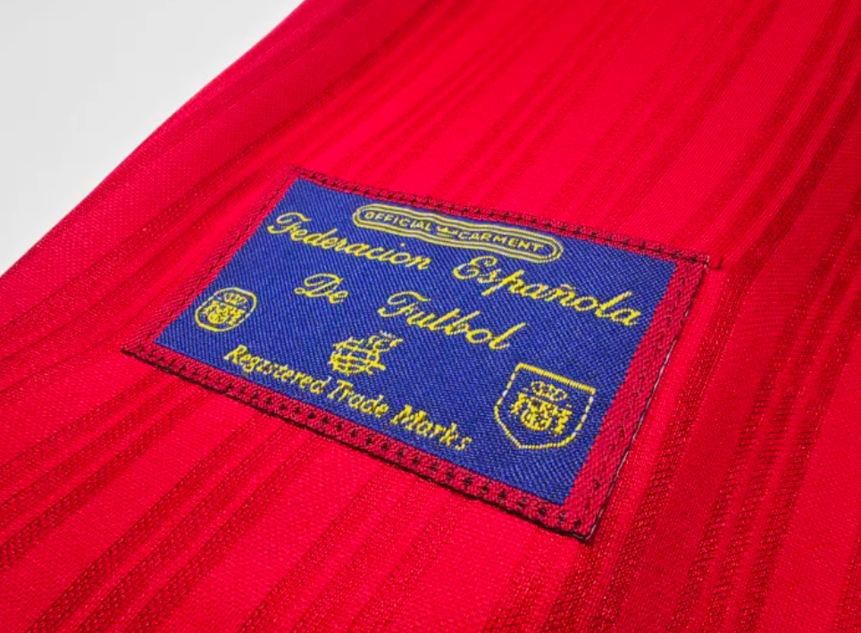 Spain Home Retro Jersey 1996