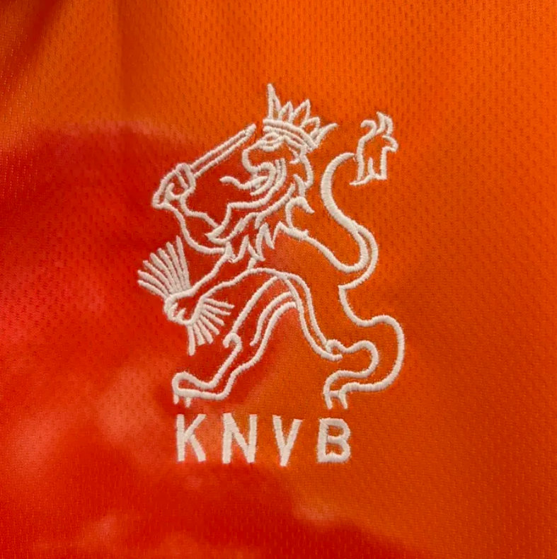 Netherlands Home Retro Jersey 1996.