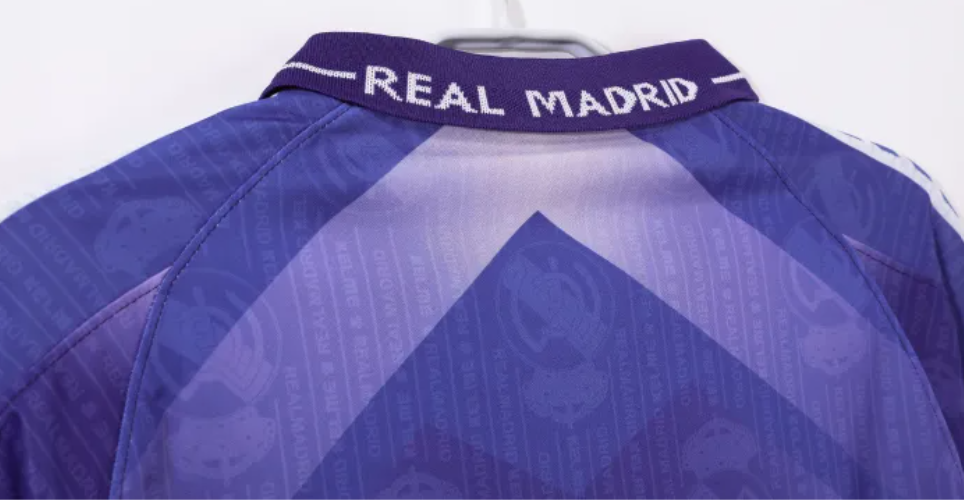 Real Madrid Away Retro Jersey 1996/97