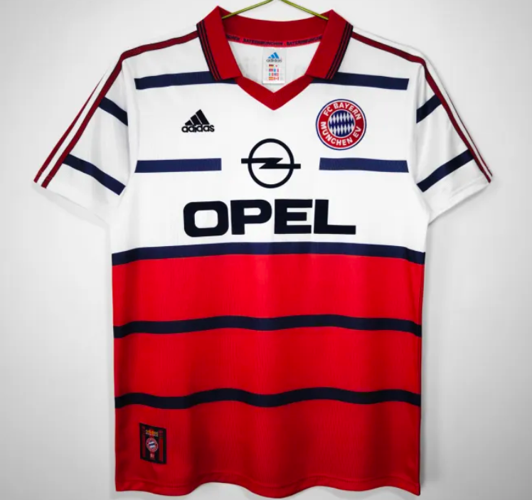 Bayern Munich Away Retro Jersey 1998/00