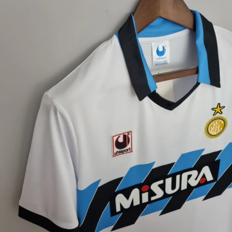 Inter Milan Away Retro Jersey 1990/91