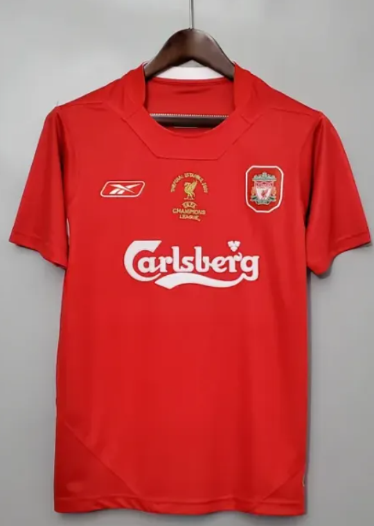 Liverpool Home Retro Jersey 04/05