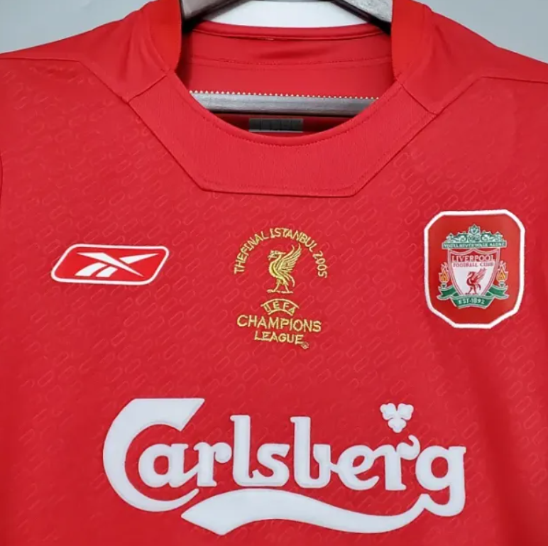 Liverpool Home Retro Jersey 04/05