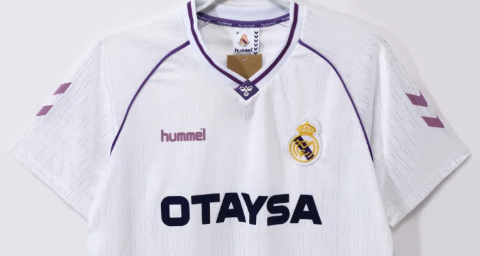 Real Madrid Home Retro Jersey 1990/92