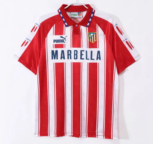 Atletico Madrid Home Retro Jersey 1994/95