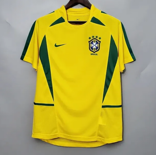 Brazil Home Retro Jersey 2002