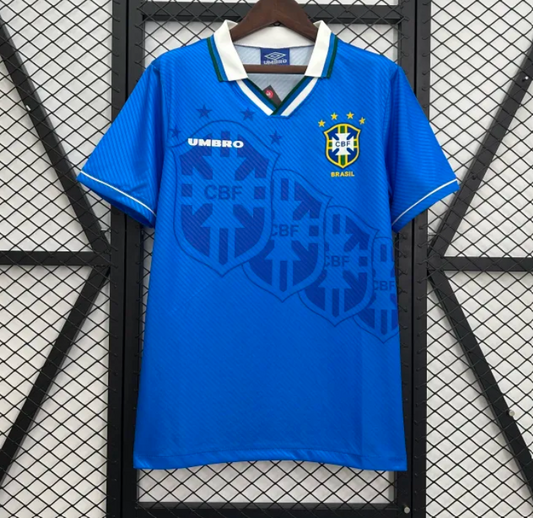 Brazil Away Retro Jersey 1996