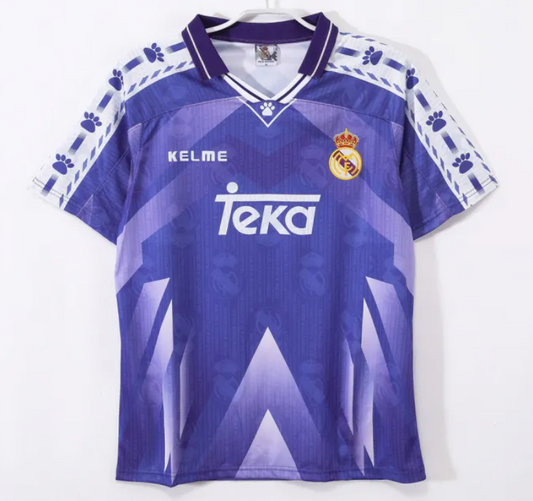 Real Madrid Away Retro Jersey 1996/97