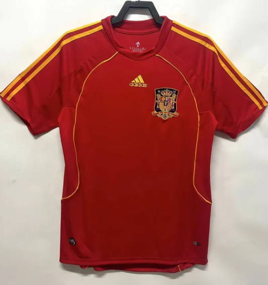 Spain Home Retro Jersey 2007/09