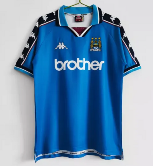 Manchester City Home Retro Jersey 1997/99