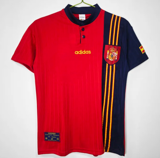 Spain Home Retro Jersey 1996