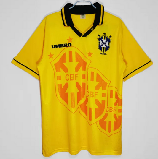 Brazil Home Retro Jersey 1993/94