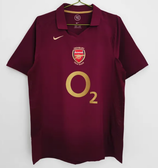 Arsenal Home Retro Jersey 05/06