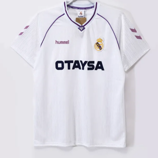 Real Madrid Home Retro Jersey 1990/92